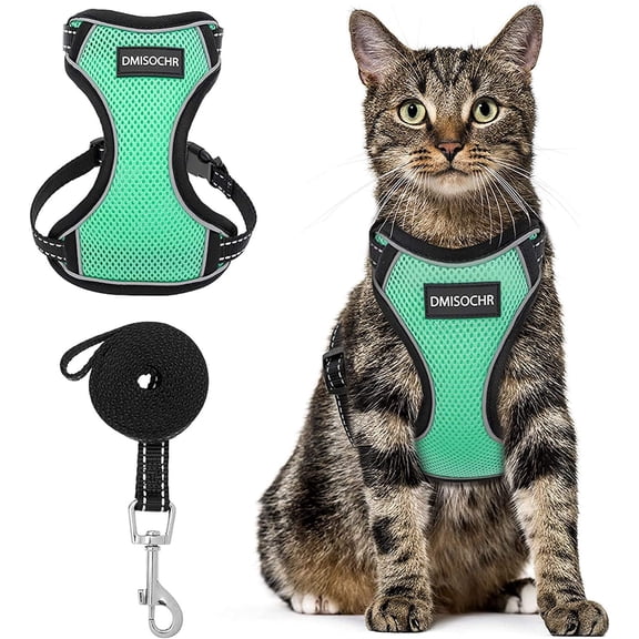 Escape-Proof Cat Harness and Leash Set — Soft Vest