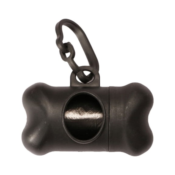 Dog Waste Bag Dispenser — Leash Clip Holder with Bags