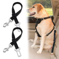 Dog Car Seat Belt Tether — Adjustable Safety Leads, 2-Pack